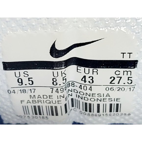 Nike Air Max Invigor Print Blue Men's Shoes Size 9.5 - Picture 8 of 8